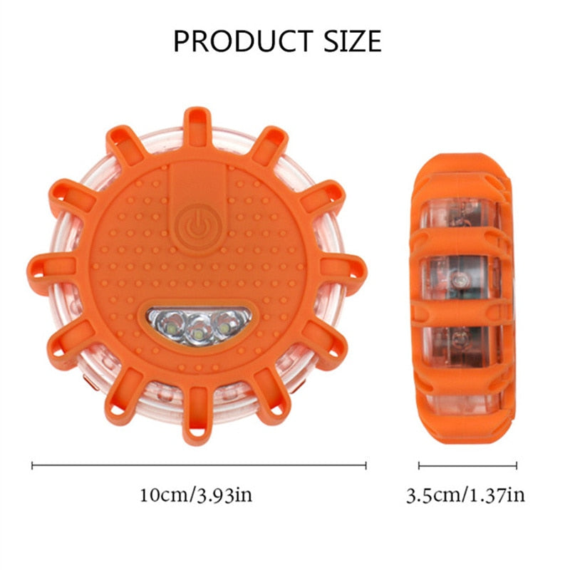 Varningsljus/Räddningsljus vid olycka - 3-pack