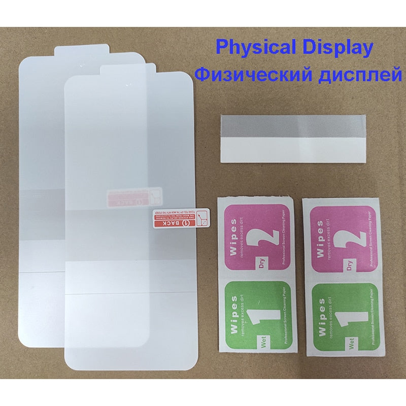 Skärmskydd - Hydrogelfilm 2/4pack för Xiaomi Mi 12 11 Mi 10 9 Mi 9T Pro skärmskydd för Redmi Note 11 10 9 8 7 Pro 8T POCO X3 Pro F3 M3