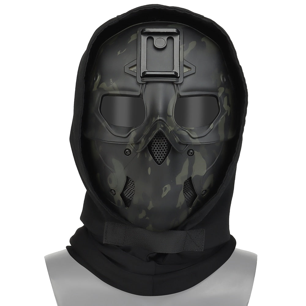 Taktisk Ansiktsskyddsmask - Helmask för Paintball / AirSoft