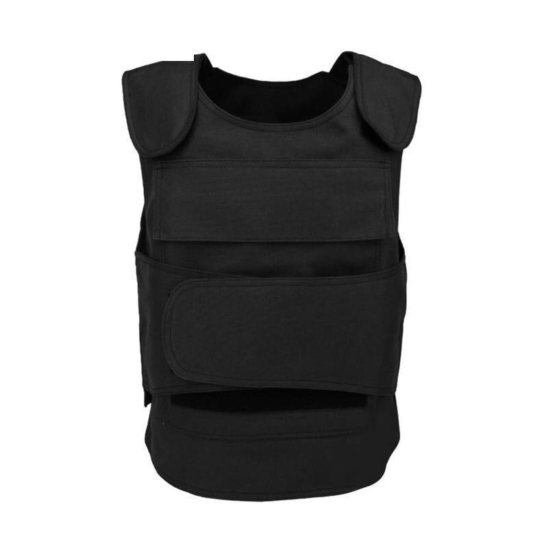 Skottsäker Väst - Tactical Vest Security Guard Bulletproof Protecting Clothes Insertable Steel Plate