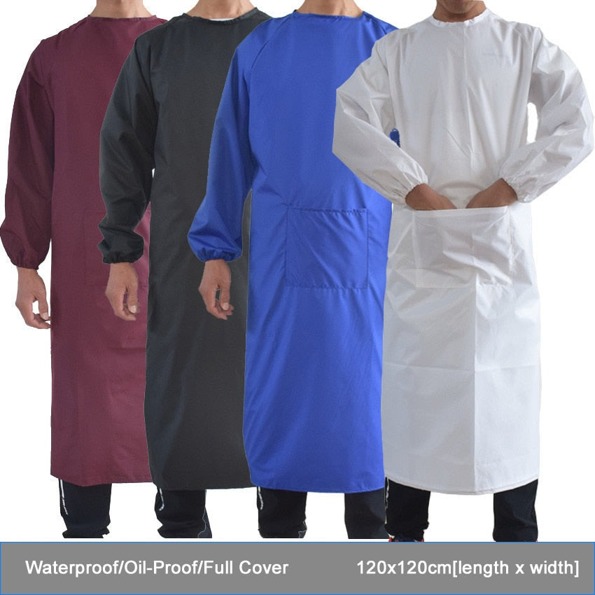 Waterproof and Oil Resistant Full Cover Apron in Unisex