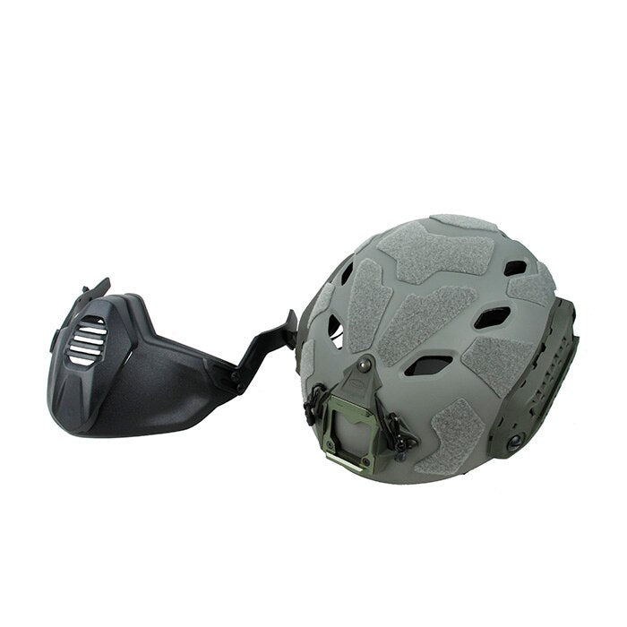 TMC3217 new SF tactical helmet with holes is combined with SF special mask