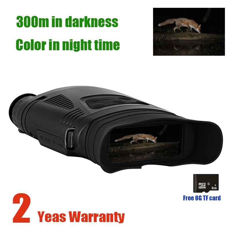 Nightvision - NV200C 300M Night Vision Binoculars Goggles 850nm Infrared Binoculars Night Vision