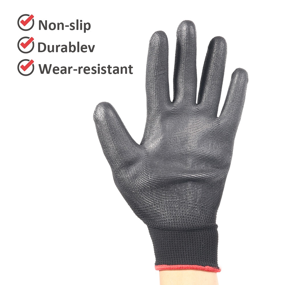 Skyddshandskar - Nitrilhandskar, Välj mellan 6-30 par. Nitrile Gloves - Protective Work Gloves, CE, EN388