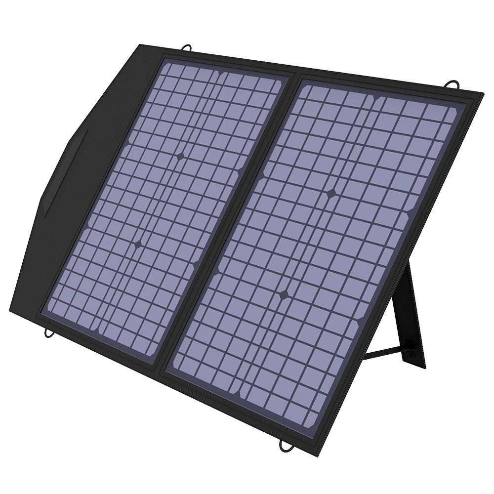 Solcellskit för camping och stugan från ALLPOWERS - Hopfällbar solpanel 400W / 200W / 140W / 100W / 60W Solcellsladdare med MC-4-utgång för Power Station Solar Generator