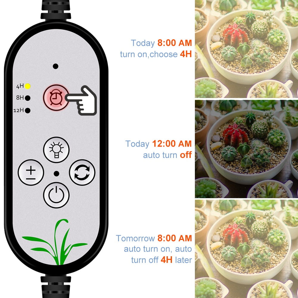 Phytolamp LED UV-Växtlampa