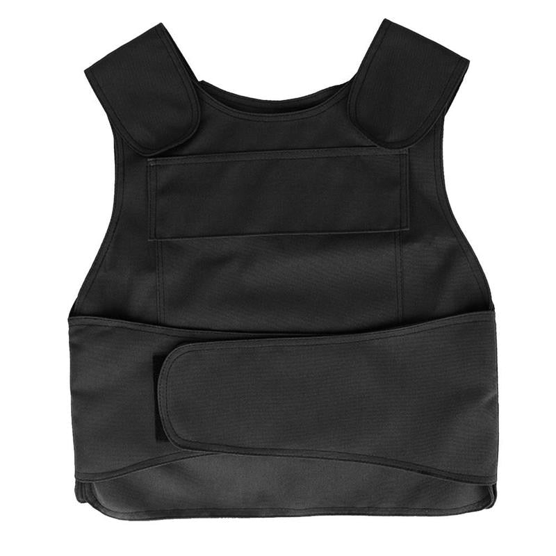 Skottsäker Väst - Tactical Vest Security Guard Bulletproof Protecting Clothes Insertable Steel Plate