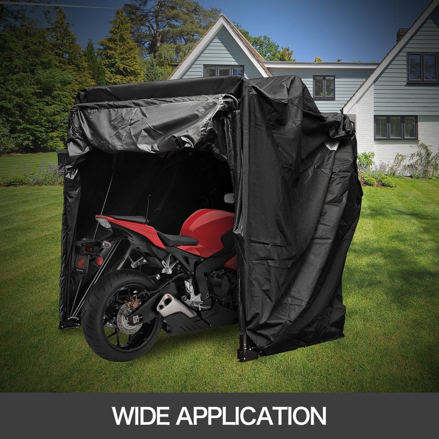 Motorcykelförvaring - MC-Skydd - Universal Waterproof Motorcycle Cover