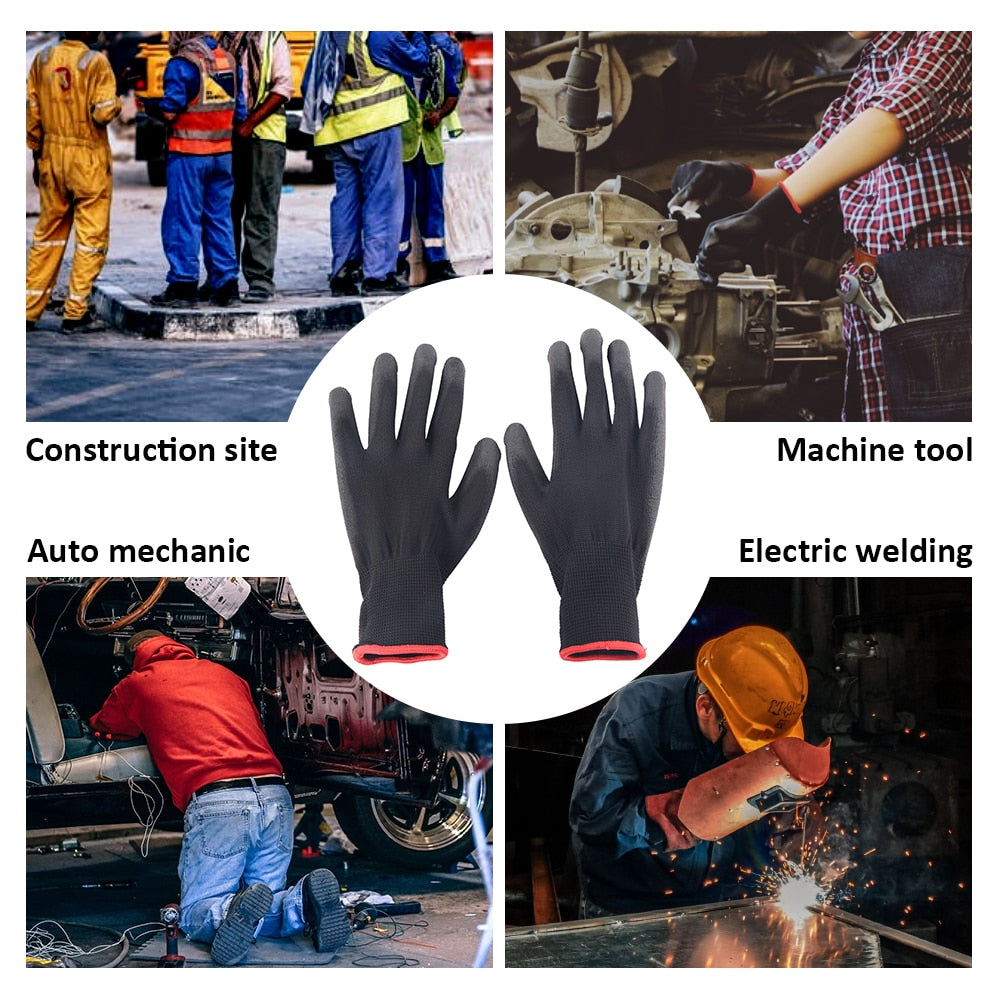 Skyddshandskar - Nitrilhandskar, Välj mellan 6-30 par. Nitrile Gloves - Protective Work Gloves, CE, EN388