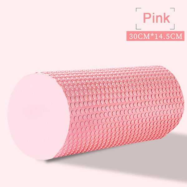 Yoga Pilates Yoga Block Pilates EVA Foam Roller Massage Roller Muscle Tissue Fitness Gym Yoga Pilates Workout Fitness Exercise