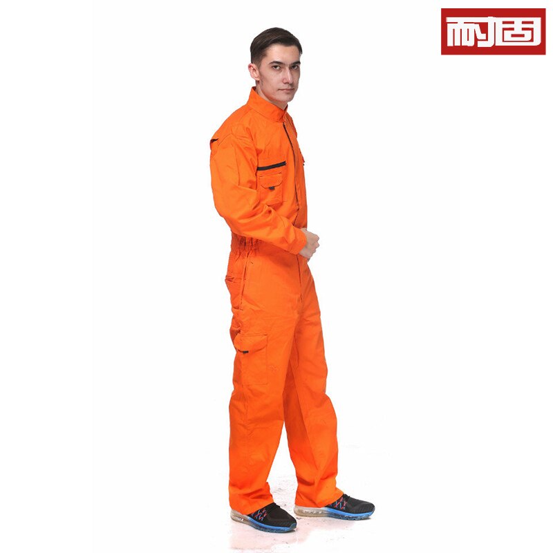 Work Wear Overalls for men Fashion Tooling Loose Cargo Overalls Long Sleeve Repairman Auto Repair Jumpsuits