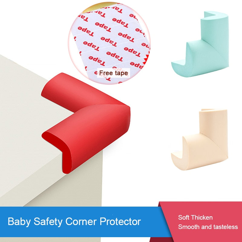 Corner protection 5-10 pack that protects children against sharp edges but also furniture when moving.