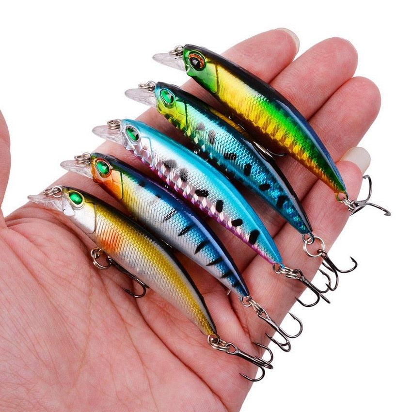 Wobbler Fiskedrag Aorace Minnow Fishing Lures 4g 7cm Mini Crankbait Wobbler Perch Isca Artificial Hard Bait Pike Carp Bass Floating Swimbait Pesca