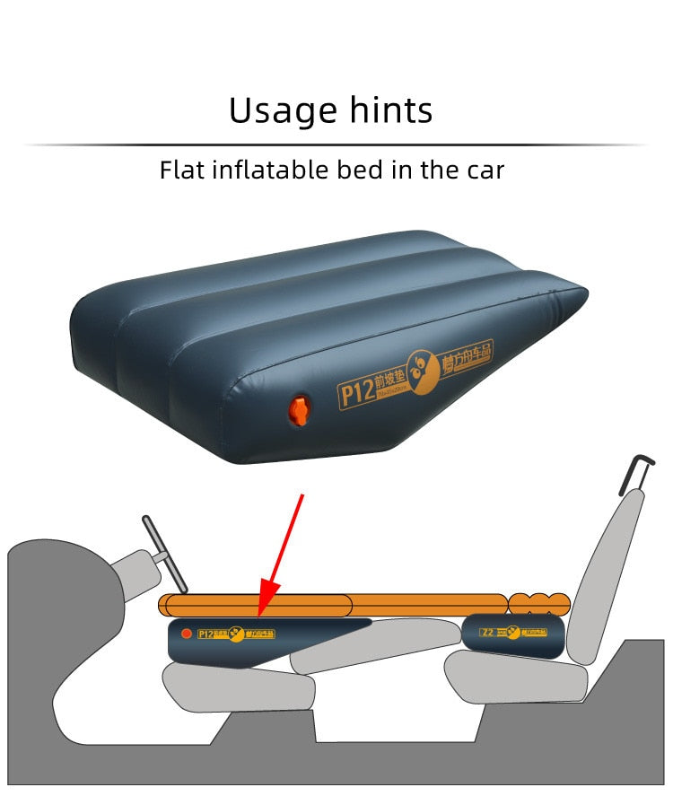 Travel cot - Inflatable travel cot for car