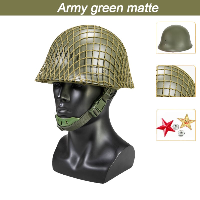 Militärhjälm Klassisk - Tactical Helmet Explosion-Proof Anti-Collision 1.2kg CS Special Force Training Army Fan Head High Cut Half Helmet