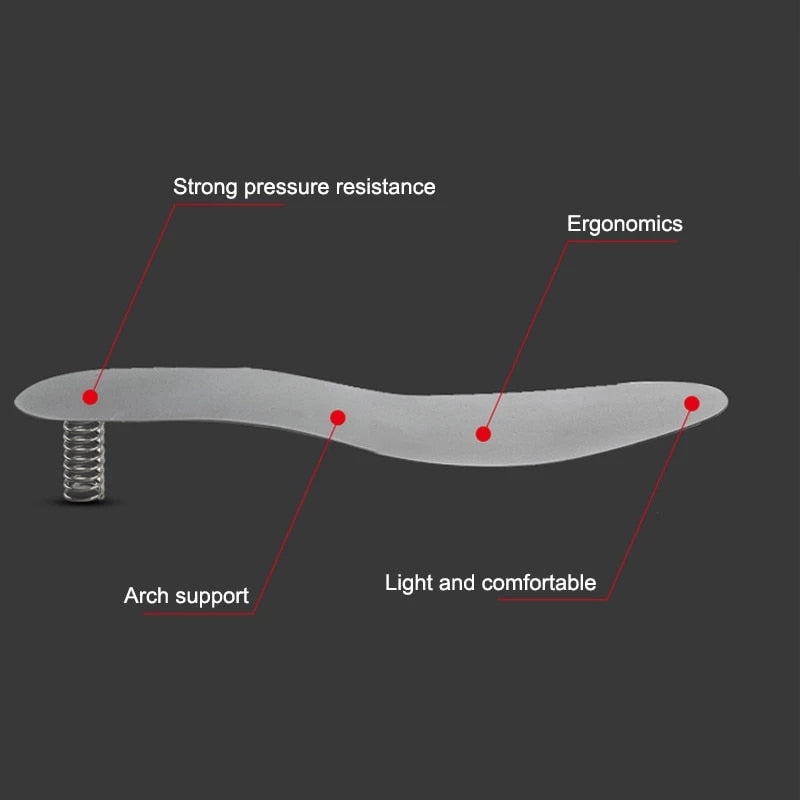 Skyddssulor som skyddar fötter mot vassa föremål. Inläggssulan läggs enkelt in i dina favorit skor och kan användas direkt. Material/Användning: Tungsten Steel Plate, Anti-nail and Anti-piercing