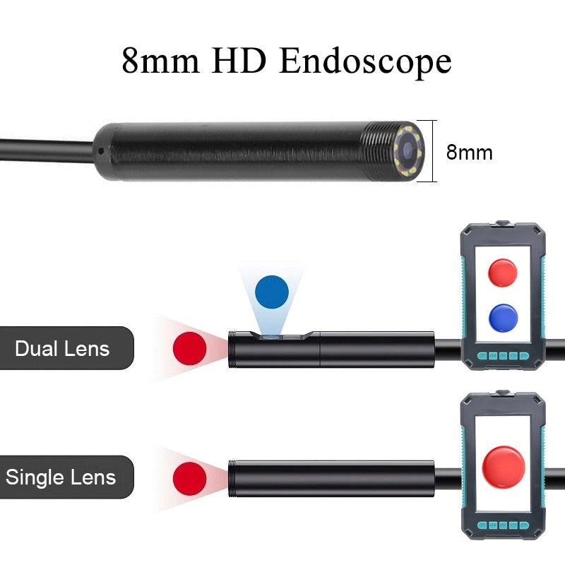 Inspektionskamera Endoskopskamera - HD 4.3" Screen Industrial Inspection camera