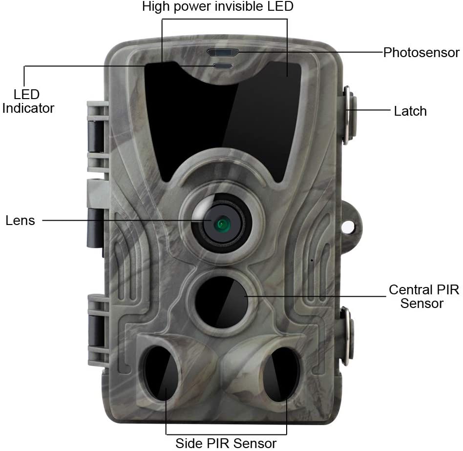 Jaktkamera med Nightvision - Hunting Trail Camera Wildlife