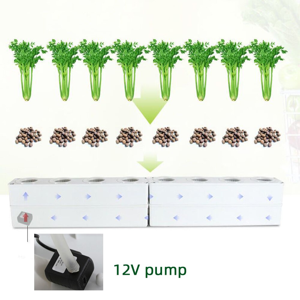 Hydroponisk Köksodling - Hydroponics system kit - Hemmaodling utan jord som medium.