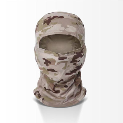 Taktisk kamouflage Balaclava Hatt Helmask Skidåkning Cp Cykling Jakt Huvud Nackskydd Hjälm Liner Keps Militär Män Scarf