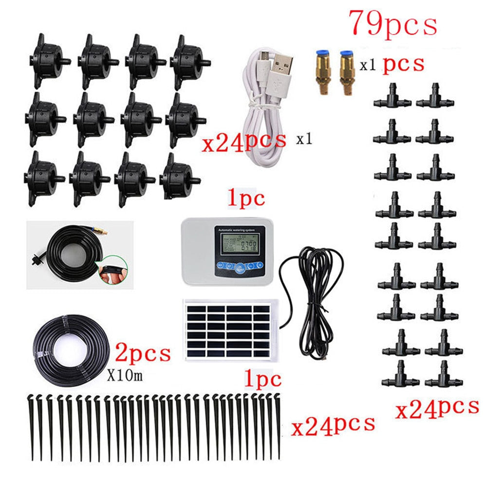 Droppsystem med timer för bevattning - Dual Pump Smart Drip System