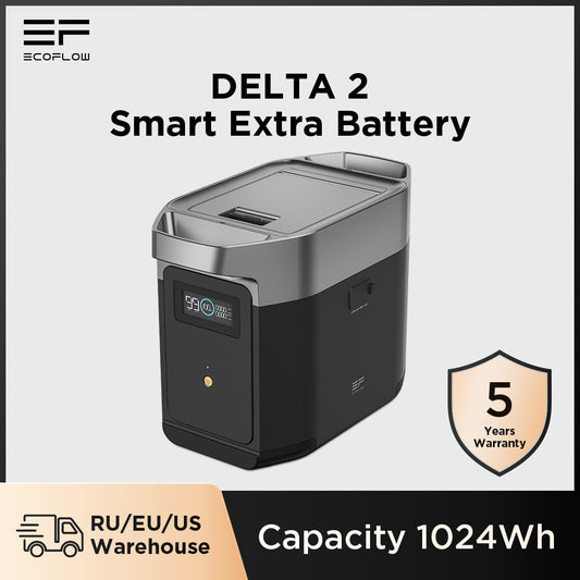 Powerstation: EcoFlow DELTA 2, 1024Wh - Expands Up to 2048Wh