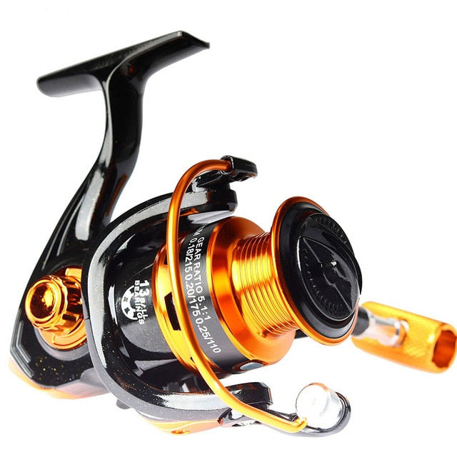 Ultralight Saltwater Spinning Fishing Reel 1000 Metal Spool Spinning Wheel for Sea Saltwater Carp Fishing Pesca