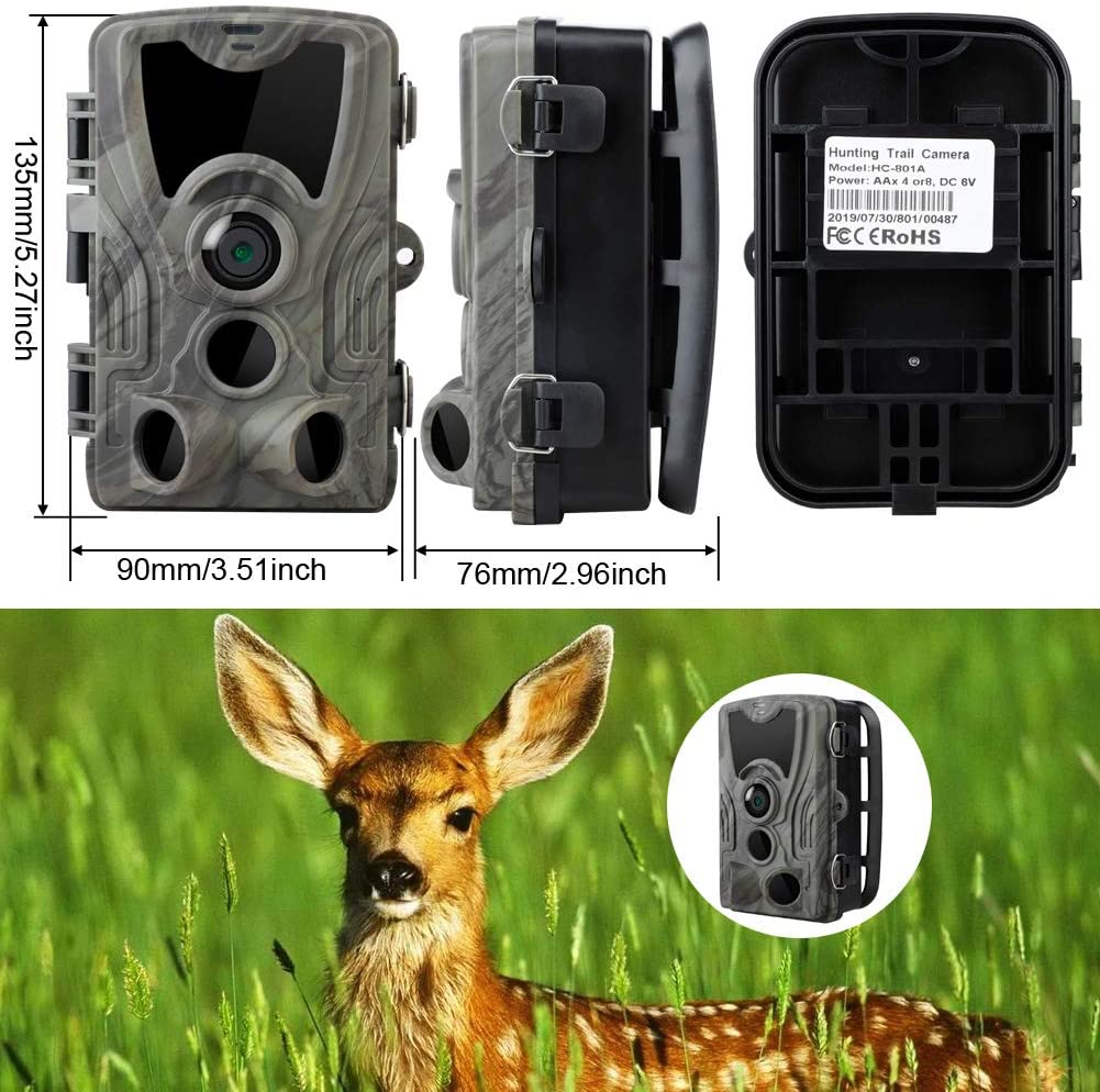 Jaktkamera med Nightvision - Hunting Trail Camera Wildlife