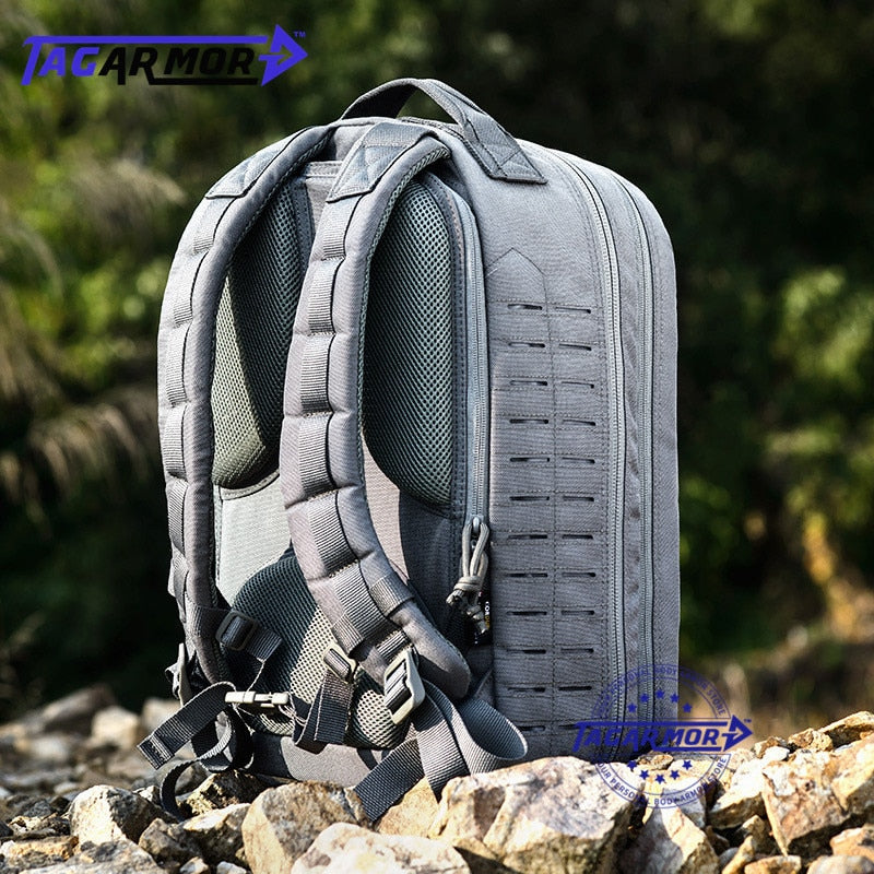 Skottsäker Ryggsäck - Outdoor Level IIIA Ballistic Protection Bookbag Bulletproof Backpack with Bullet Proof Panel