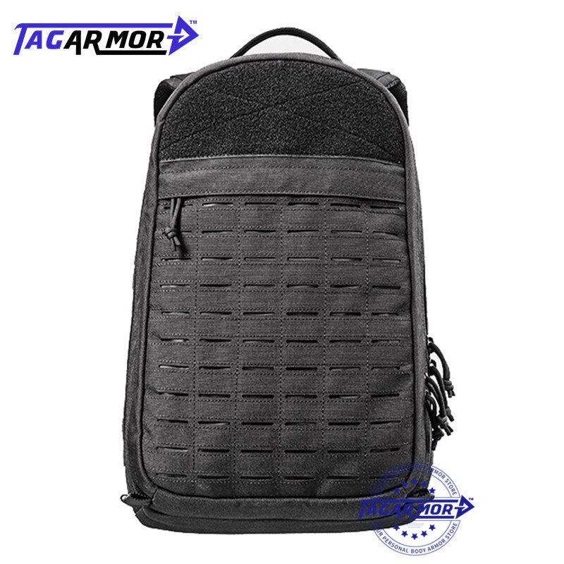 Skottsäker Ryggsäck - Outdoor Level IIIA Ballistic Protection Bookbag Bulletproof Backpack with Bullet Proof Panel