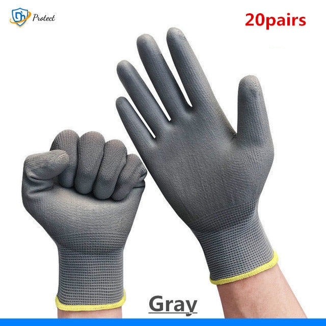 Skyddshandskar - Nitrilhandskar, Välj mellan 6-30 par. Nitrile Gloves - Protective Work Gloves, CE, EN388