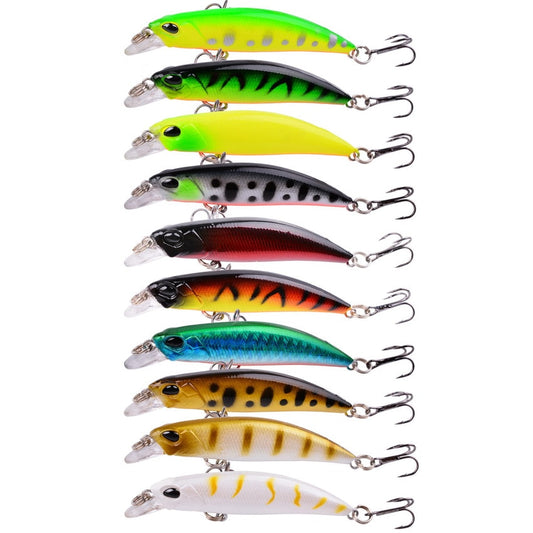 Wobbler Fiskedrag Aorace Minnow Fishing Lures 4g 7cm Mini Crankbait Wobbler Perch Isca Artificial Hard Bait Pike Carp Bass Floating Swimbait Pesca