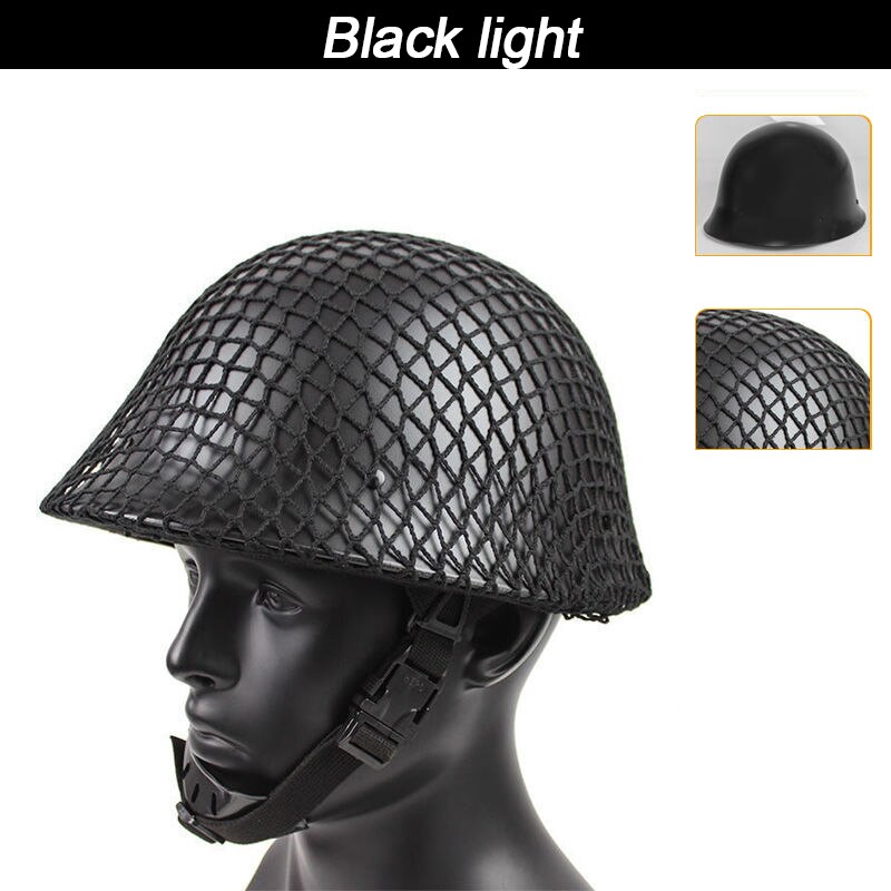 Militärhjälm Klassisk - Tactical Helmet Explosion-Proof Anti-Collision 1.2kg CS Special Force Training Army Fan Head High Cut Half Helmet