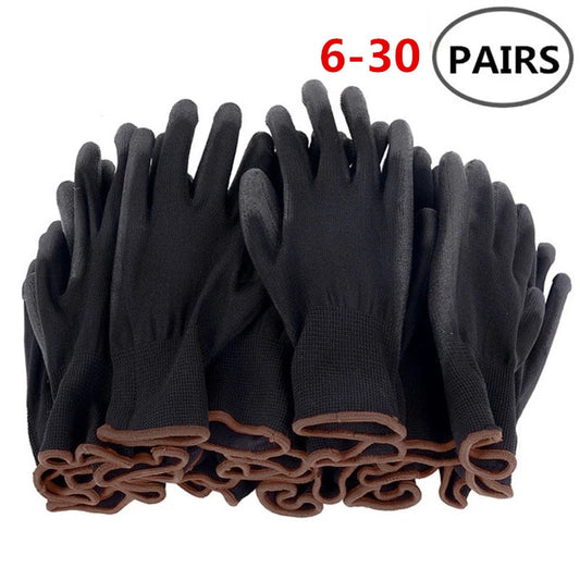 Skyddshandskar - Nitrilhandskar, Välj mellan 6-30 par. Nitrile Gloves - Protective Work Gloves, CE, EN388