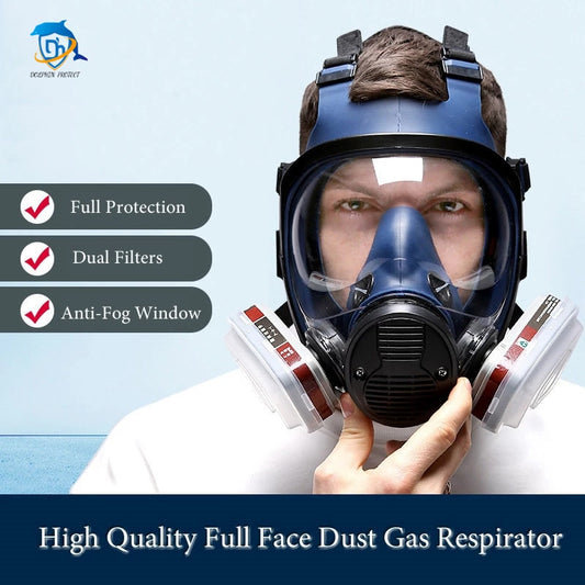 Protective mask for work in industry/cleaning/asbestos etc