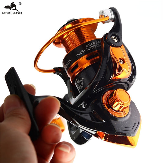 Ultralight Saltwater Spinning Fishing Reel 1000 Metal Spool Spinning Wheel for Sea Saltwater Carp Fishing Pesca