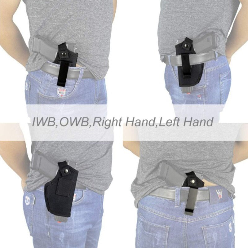 Pistolhölster - Underarm Hidden Gun Holster Shoulder Holster Right Hand Tactical Handgun Carry Pouch Bullet Clip Sleeve Glock 17 19 Holder