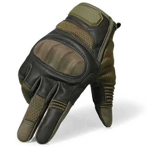 Taktiska Handskar med Touch Screen funktion - Tactical Gloves PU Leather Army Military Combat