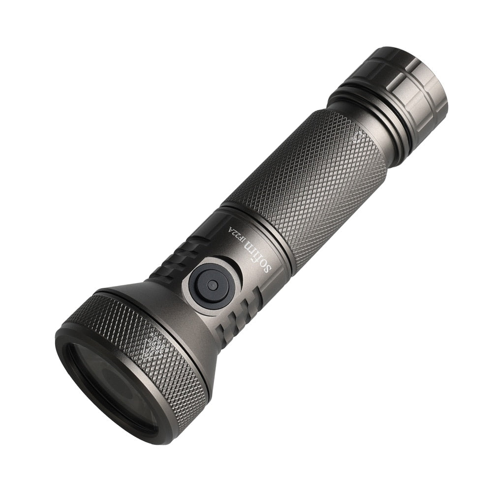 Strålkastare - LED-Ficklampa - Sofirn IF22A TIR Optics 2100lm SFT40 Powerful LED Flashlight Type C 3A Rechargeable