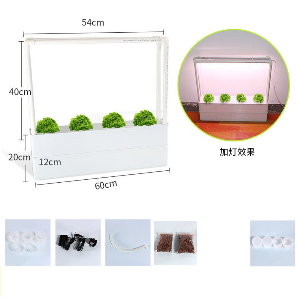 Hydroponisk Köksodling - Hydroponics system kit - Hemmaodling utan jord som medium.