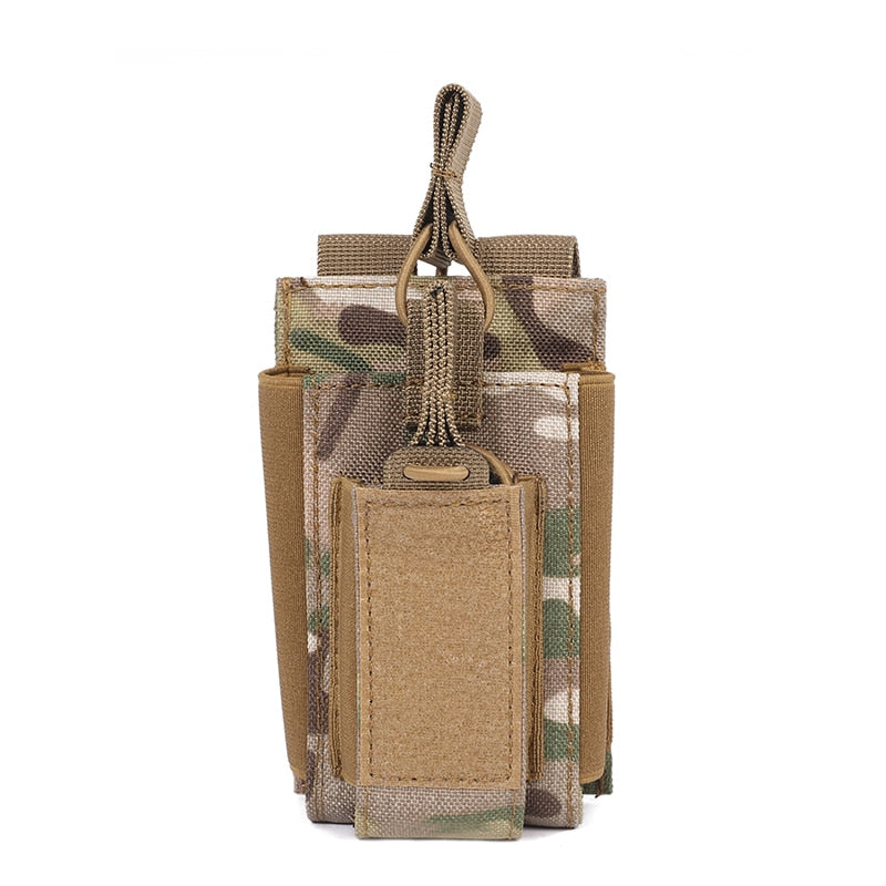 Pistol Magasin - Triple Mag Pouch Open-Top Rifle Mag Pouches and Pistol Magazine Pouches for M4 M16 AK Molle Backpack Airsoft Military Gear