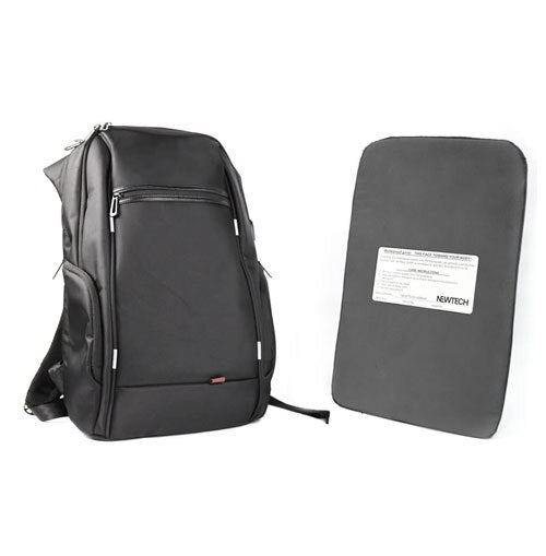 Skottsäker Ryggsäck - Skolväska - NIJ IIIA 3A Ballistic Bulletproof Backpack t.44 Mag 9mm Anti-Bullet