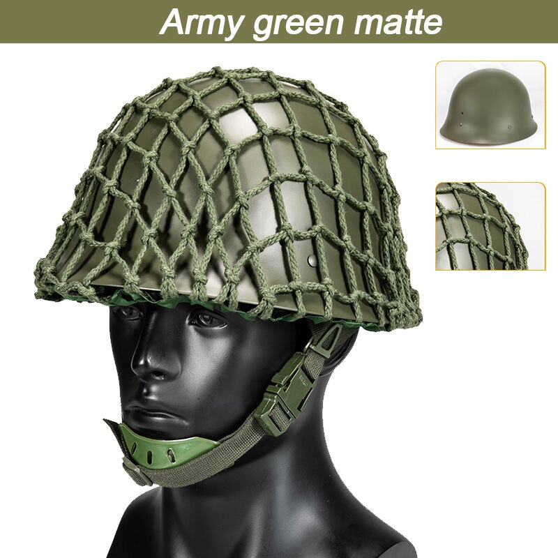 Militärhjälm Klassisk - Tactical Helmet Explosion-Proof Anti-Collision 1.2kg CS Special Force Training Army Fan Head High Cut Half Helmet