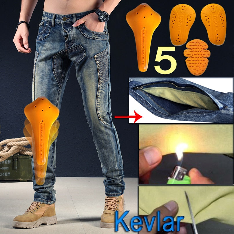 Motorcykelbyxor i Kevlar - Motorcycle Jeans